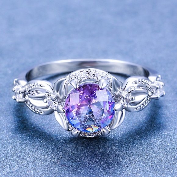 Lavender Sunset Ombre' Ring - Picture 4 of 4